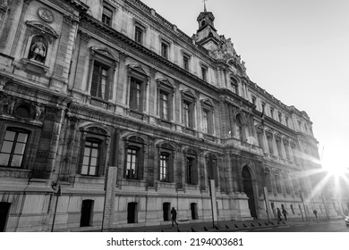 Marseille, France - January 28, 2022: Prefecture Of Bouches Du Rhone Building In Marseille, France.