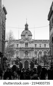 Marseille, France - January 28, 2022: Prefecture Of Bouches Du Rhone Building In Marseille, France.