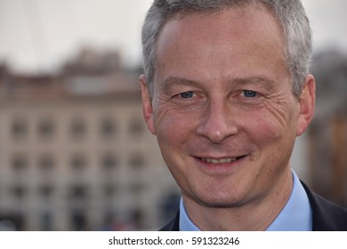 Marseille, France - March 02, 2017 : Bruno Le Maire 