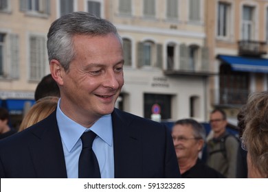 Marseille, France - March 02, 2017 : Bruno Le Maire 