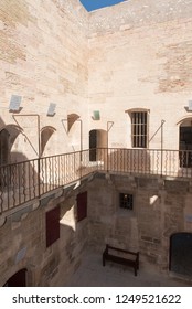 Marseille/France - September 12 2014: The Chateau d'If castle, Marseille, France. The Château d'If is a fortress famous for being one of the settings ot the novel The Count of Monte Cristo.