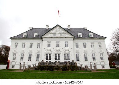 Marselisborg Palace Is A Royal Residence Of The Danish Royal Family In Aarhus - Jutland.