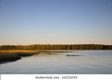 Marsh At Casco Bay