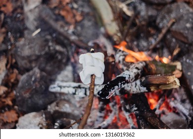 Marshmellow Over Fire