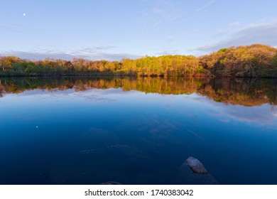 Marthaler Park Environs During Spring Sunrise In West Saint Paul Minnesota