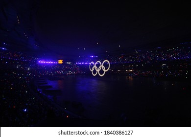 Martial Artists Performed Blackography During The 2008 Beijing Summer Olympics Opening Ceremony At The National Stadium In Beijing, China, On August 8, 2008.