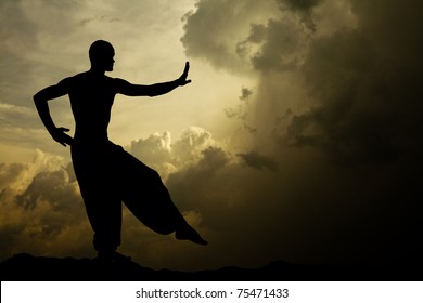 Martial Arts Meditation Background - Powered by Shutterstock