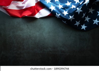 Martin Luther King Day Anniversary - American flag on abstract background - Shutterstock ID 1890394744
