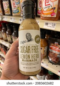 Martinez, Ga USA - 11 30 21: G Hughes Sugar Free Lemon Marinade