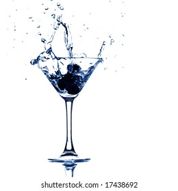 Martini Glass Splash