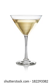 Martini On A White Background