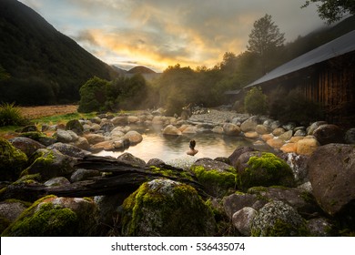 Maruia Hot Springs in New Zealand - Powered by Shutterstock