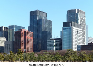 Marunouchi Area In Tokyo, Japan