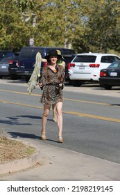 Marvel Actress Amber Martinez Arrives To The 2022 Malibu Chilli Cook Off .