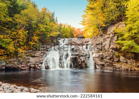 Mary Ann Falls (Highlands National Park, Cape Breton, Nova Scotia, Canada)