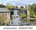 Mary Ellen Karmer Park, , a National Natural Landmark, and now The Great Falls National Historical Park, city of Paterson, new jersey, usa