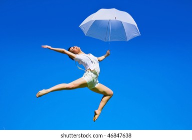 Mary Flying Poppins