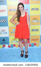 Mary Mouser At Variety Power Of Youth, Paramount Studios, Hollywood, CA 09-15-12