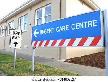 MARYBOROUGH, VICTORIA, AUSTRALIA - August 21, 2015: The Urgent Care Centre Is Part Of Maryborough's Hospital And Medical Precinct, Governed Under Maryborough And District Health Services