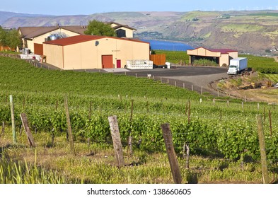 Maryhill Winery Columbia River Gorge Washington State.