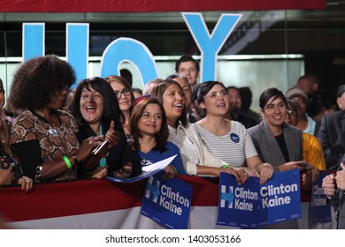 Maryvale, Ariz. / U.S. - November 3, 2016: Supporters In The Crowd React To Vice Presidential Candidate Tim Kaine, Speaking In English And Spanish, During A Rally Days Before The Election. 3876