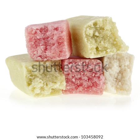 marzipan  on white