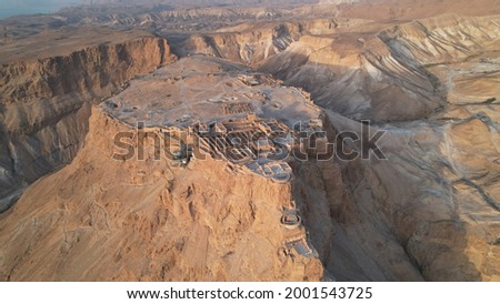 Masada different angle from drone