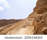 Masada in Israel, Desert, Sand, Dead sea, Hiking