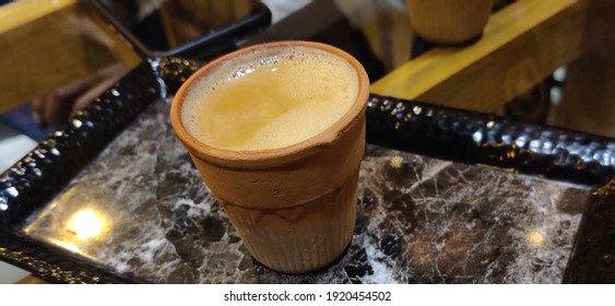 Masala Chai, Kulhad chai in Earthen cups known as Kulhad.