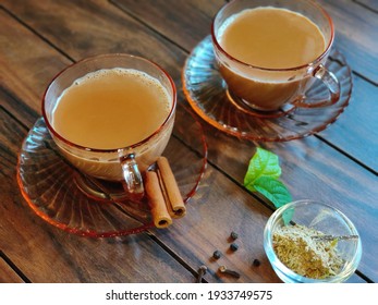 Masala chai with morning news paper