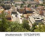 Masaryk Square in Nachod. Czech republic