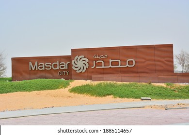 Masdar City, Abu Dhabi, United Arab Emirates, July 19, 2018 - First Carbon Neutral City In The World