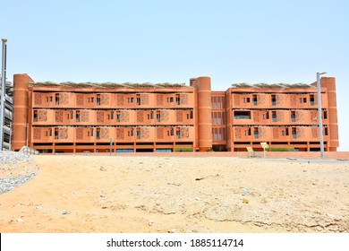 Masdar City, Abu Dhabi, United Arab Emirates, July 19, 2018 - First Carbon Neutral City In The World