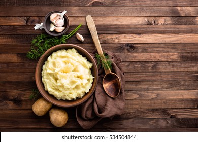 mashed potato - Shutterstock ID 534504844