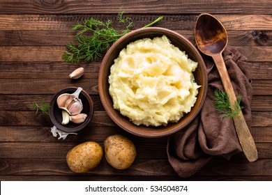 mashed potato - Shutterstock ID 534504874