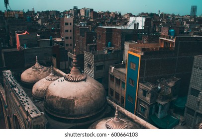 Masjid Wazir Khan Aerial View Lahore