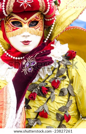 mask in Venice, Italy.