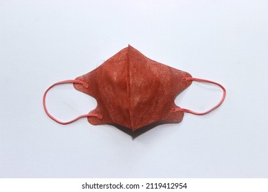 Mask Which Is Used Once To Support Our Daily Activities In The Pandemic Time. 