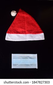 A Mask And X'mas Hat.  X'mas And Covid Are Going To Meet Soon. Location:Kerala, India Date :03/11/2020