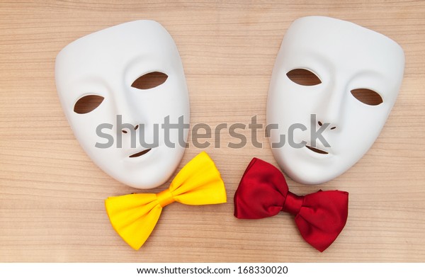 stock photo theater bow