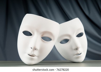 Masks Theatre Concept Stock Photo 76278220 | Shutterstock