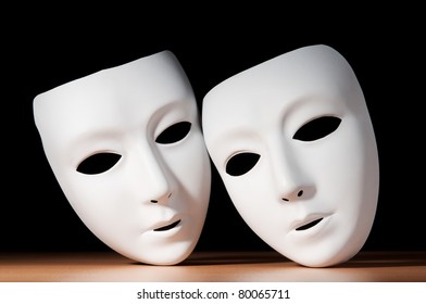 35,588 Theatre mask white background Images, Stock Photos & Vectors ...