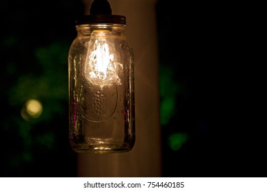 Mason Jar Lamp