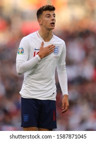 Mason Mount Of England On His Debut - England V Bulgaria, UEFA Euro 2020 Qualifier - Group A, Wembley Stadium, London, UK - 7th September 2019

