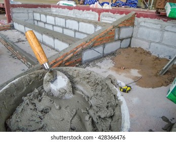 Masonry Work. Construction Work.