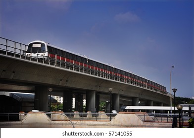 Mass Rapid Transit - Singapore MRT Train