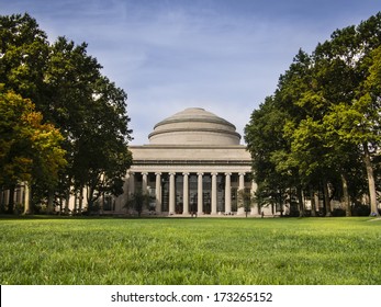 Massachusetts Institute of Technology Dome in Fall