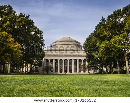 Massachusetts Institute of Technology Dome in Fall