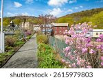 Massachusetts Shelburne Falls Bridge of Flowers