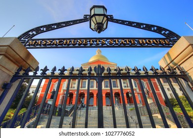 Massachusetts State House In Boston